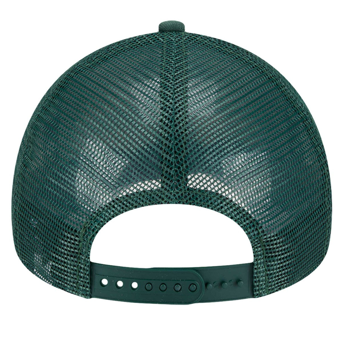 Milwaukee Bucks Tip Off A-Frame Trucker 9FORTY Adjustable Hat Hunter Green/Cream - New Era outlet