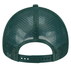 Milwaukee Bucks Tip Off A-Frame Trucker 9FORTY Adjustable Hat Hunter Green/Cream - New Era outlet