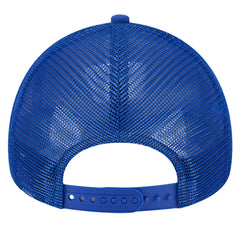 New York Knicks Tip Off A-Frame Trucker 9FORTY Adjustable Hat Blue/Orange - New Era