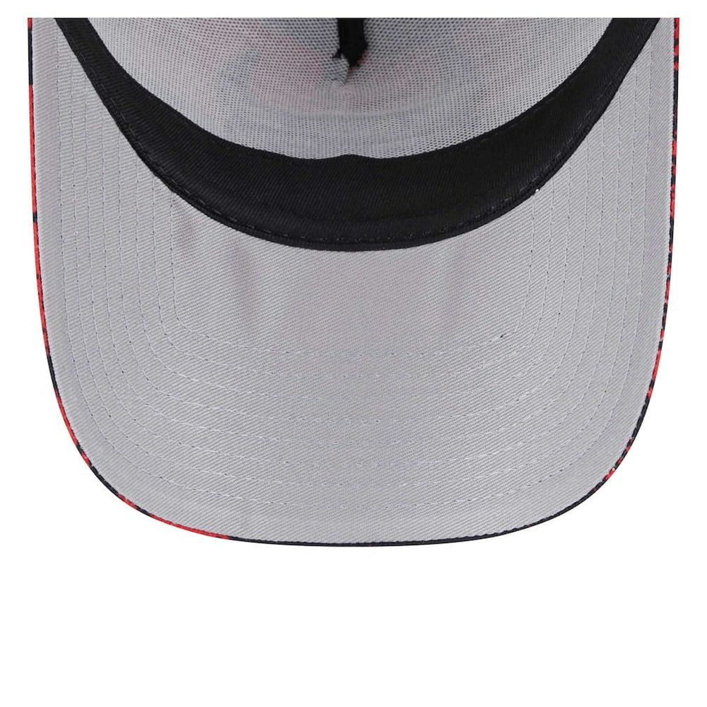 Chicago Bulls Tip Off A-Frame Trucker 9FORTY Adjustable Hat Black/Red - New Era outlet