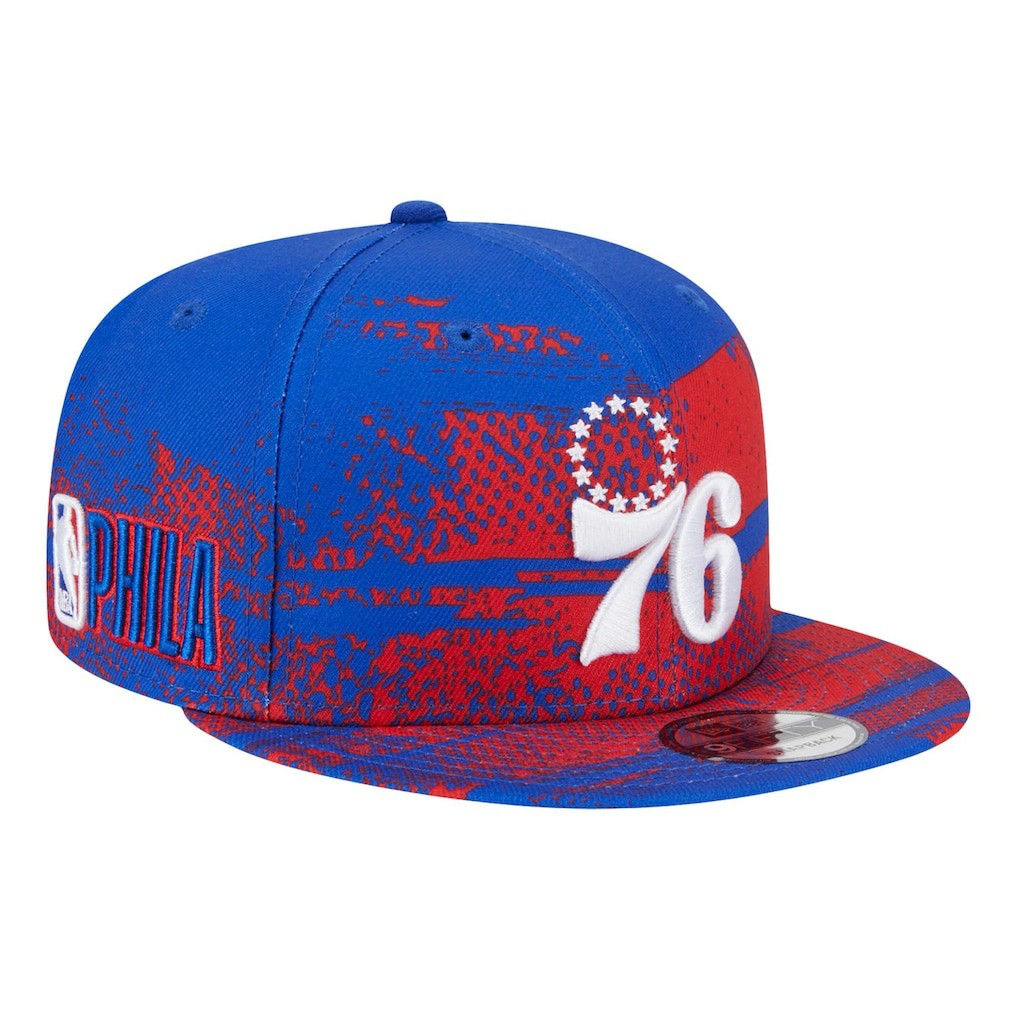Philadelphia 76ers Tip-Off 9FIFTY Snapback Hat Royal - New Era