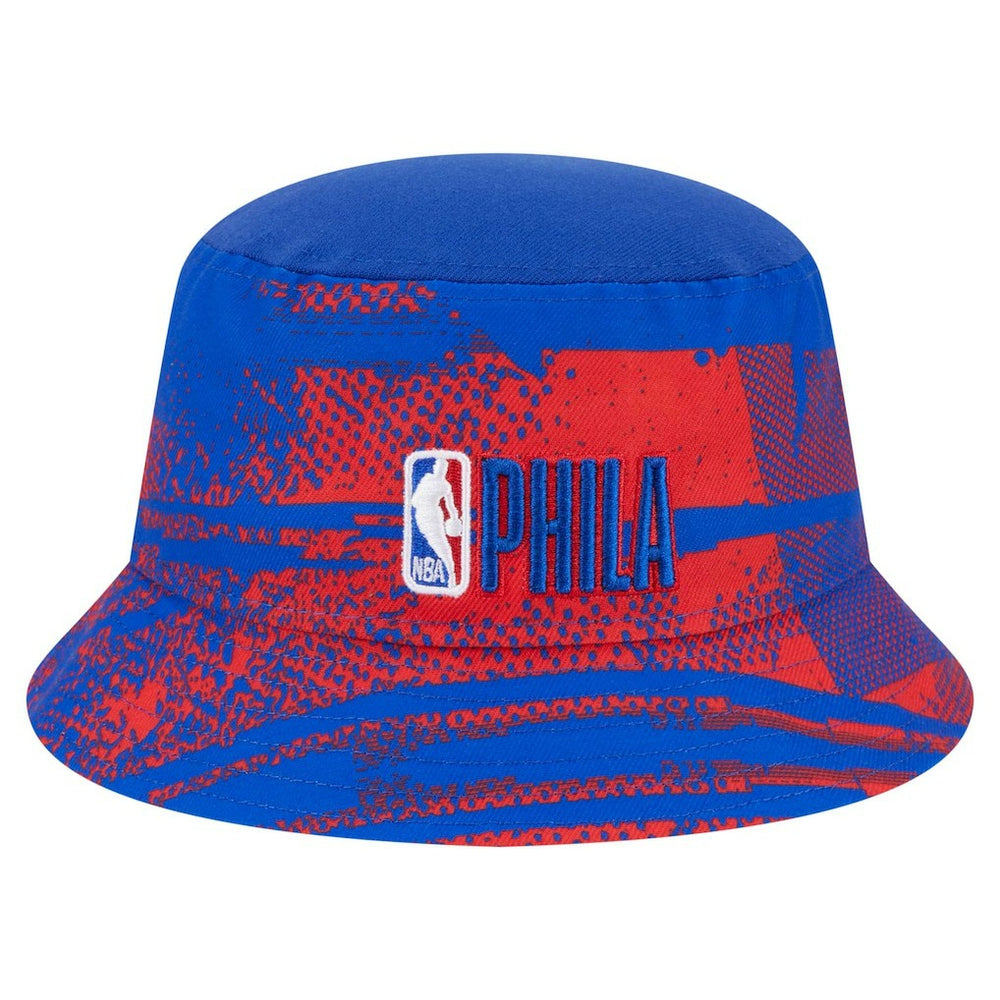 Philadelphia 76ers Tip-Off Bucket Hat Royal/Red - New Era