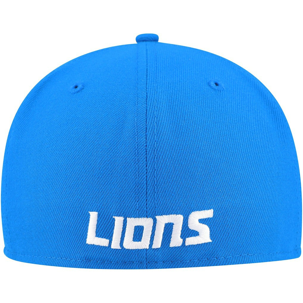 Detroit Lions New Era Team Basic 59FIFTY Fitted Hat - Blue Hats