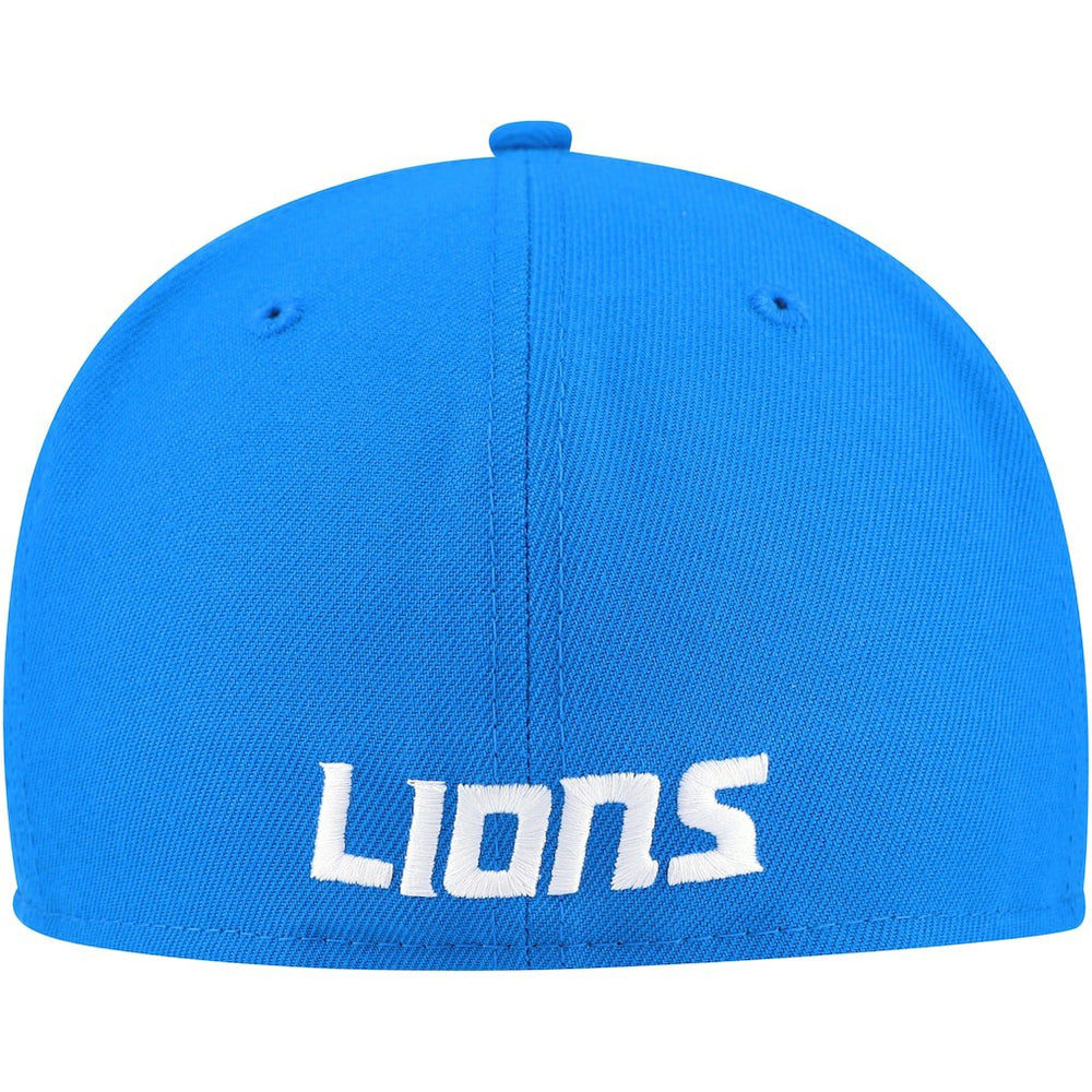 Detroit Lions New Era Team Basic 59FIFTY Fitted Hat - Blue Hats