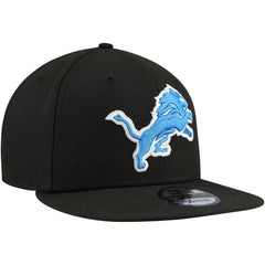 Detroit Lions New Era Basic 9FIFTY Snapback Hat - Black Hats