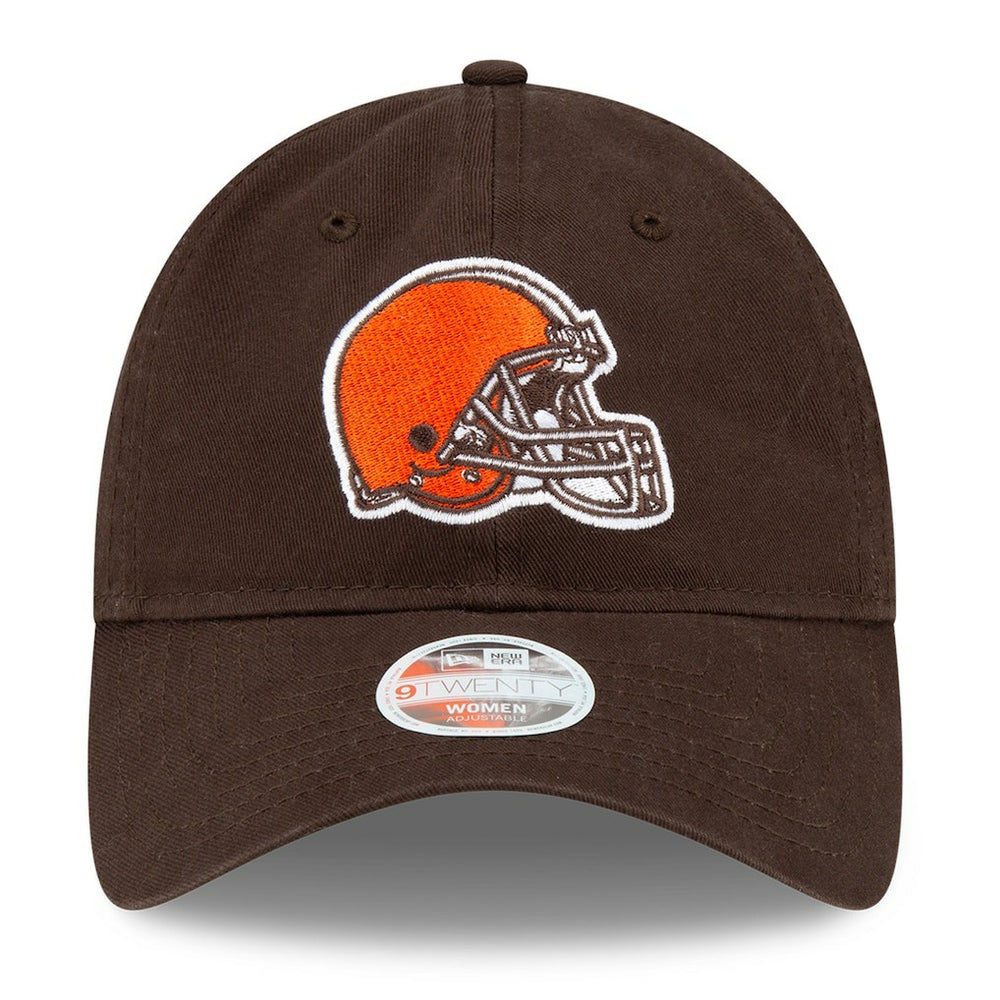 Cleveland Browns New Era Women's Core Classic 9TWENTY Adjustable Hat - Brown Hats