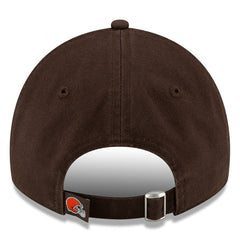 Cleveland Browns New Era Women's Core Classic 9TWENTY Adjustable Hat - Brown Hats