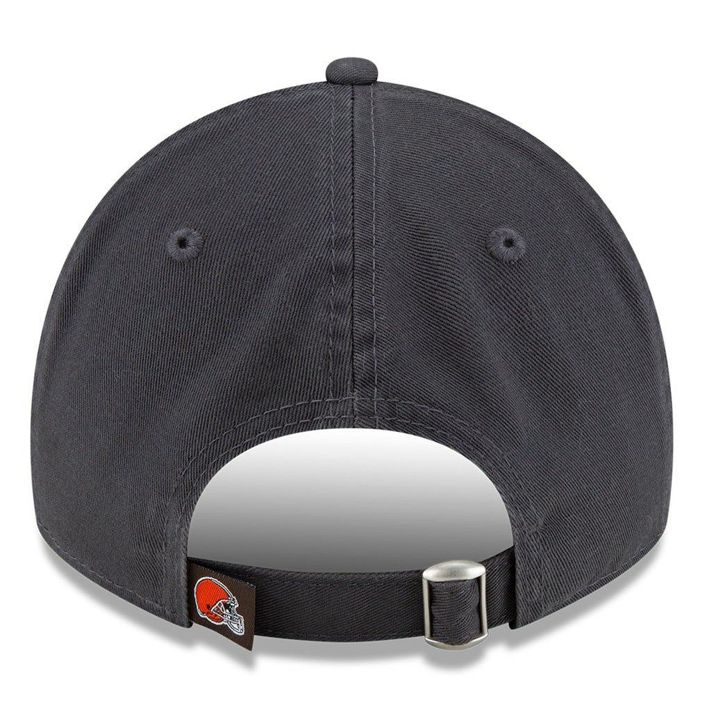 Cleveland Browns New Era Core Classic Graph 9TWENTY Adjustable Hat - Graphite Hats