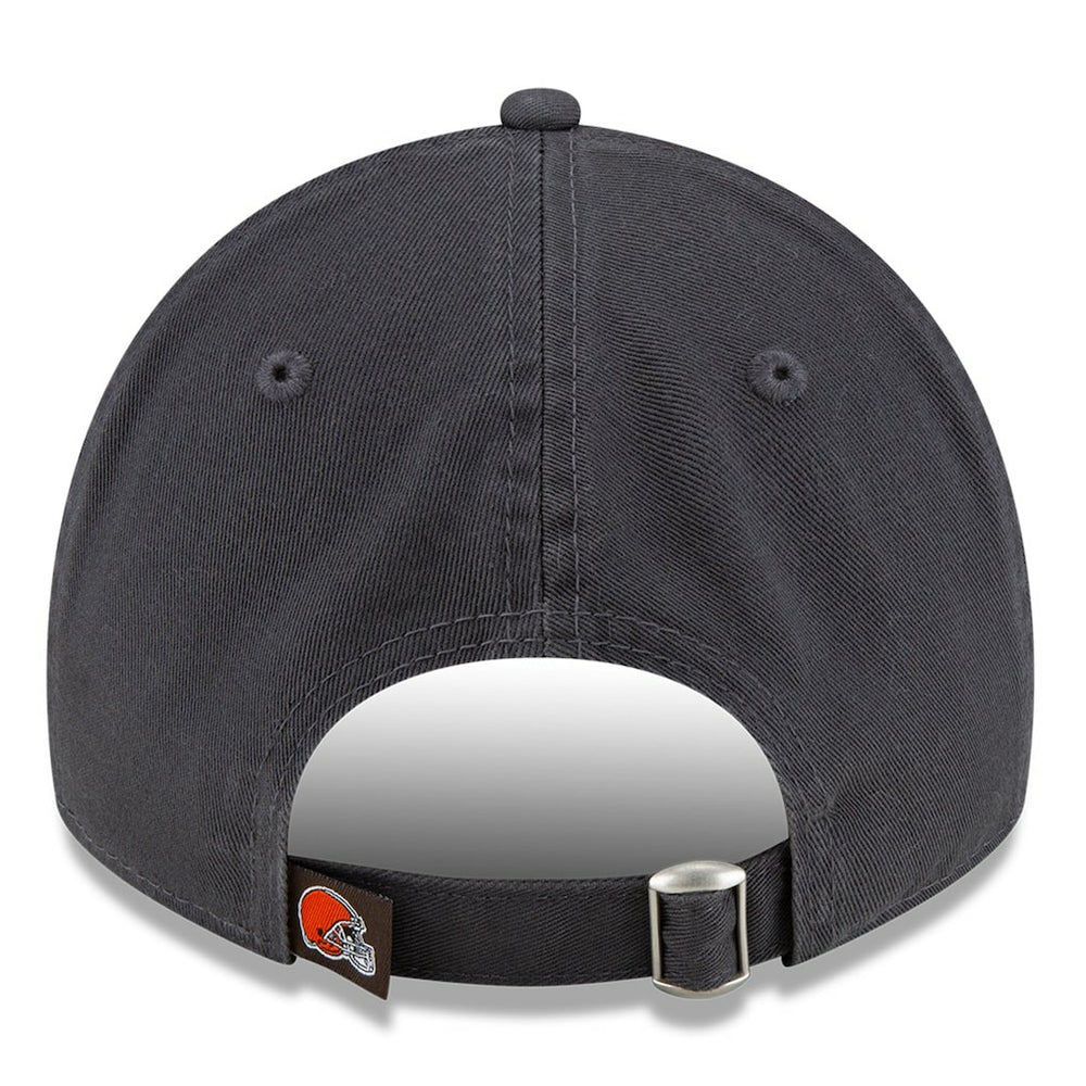 Cleveland Browns New Era Core Classic Graph 9TWENTY Adjustable Hat - Graphite Hats