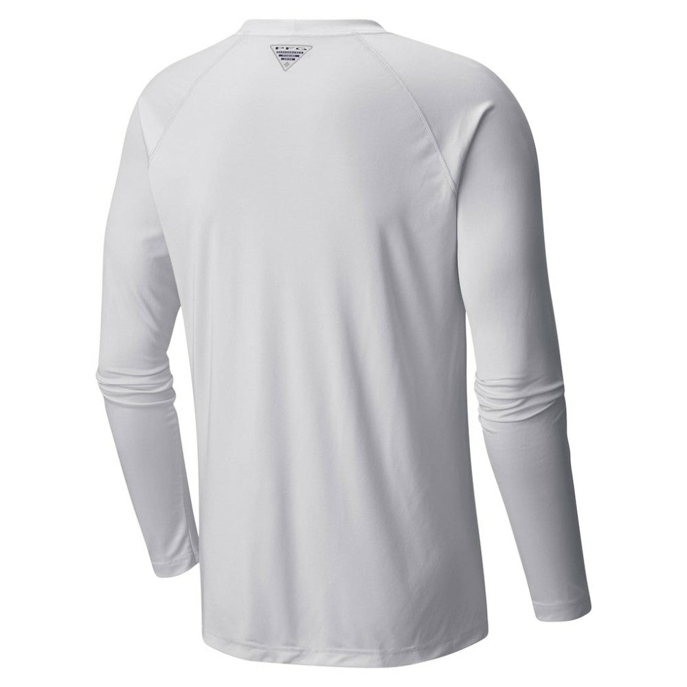 Detroit Tigers Columbia Terminal Tackle Long Sleeve T-Shirt - White T-shirts