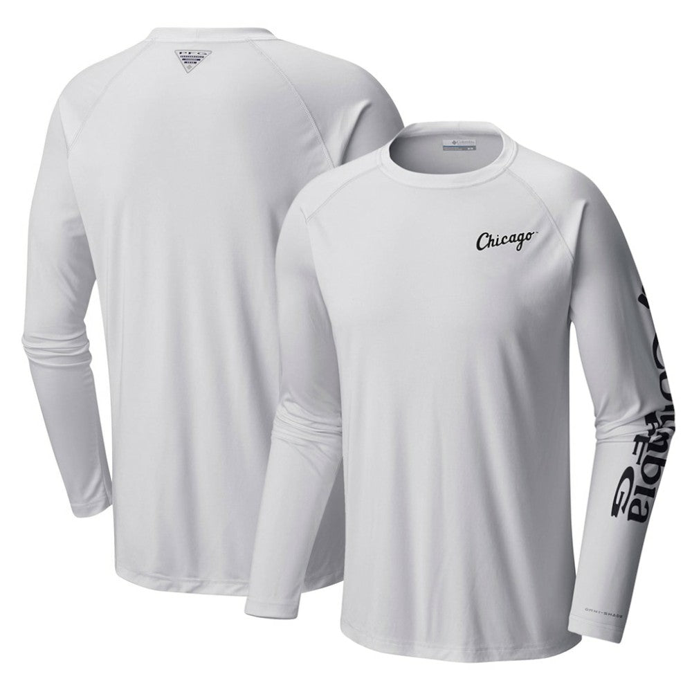 Chicago White Sox Columbia Terminal Tackle Long Sleeve T-Shirt - White T-shirts
