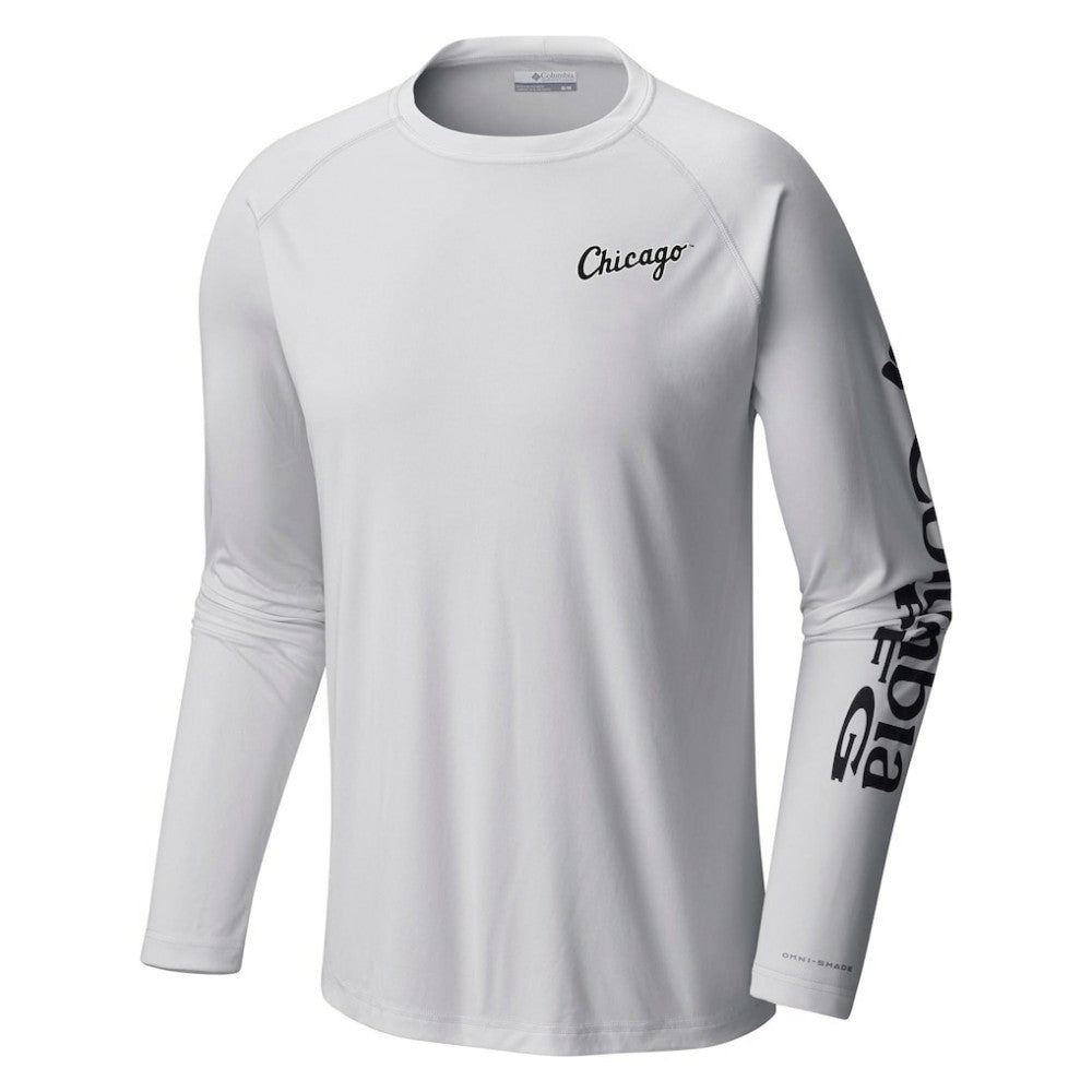 Chicago White Sox Columbia Terminal Tackle Long Sleeve T-Shirt - White T-shirts