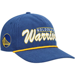 Golden State Warriors '47 Double Header Sidepatch Cord Hitch Adjustable Hat Royal - 47 brand
