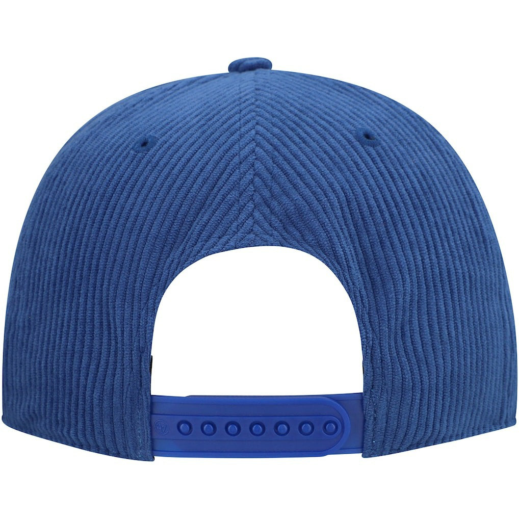 Golden State Warriors '47 Double Header Sidepatch Cord Hitch Adjustable Hat Royal - 47 brand