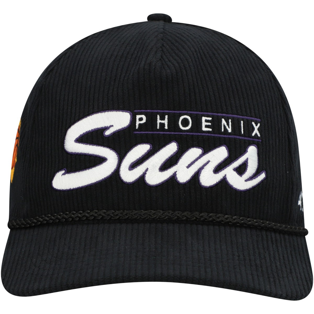 Phoenix Suns '47 Double Header Sidepatch Cord Hitch Adjustable Hat Black - 47 brand outlet