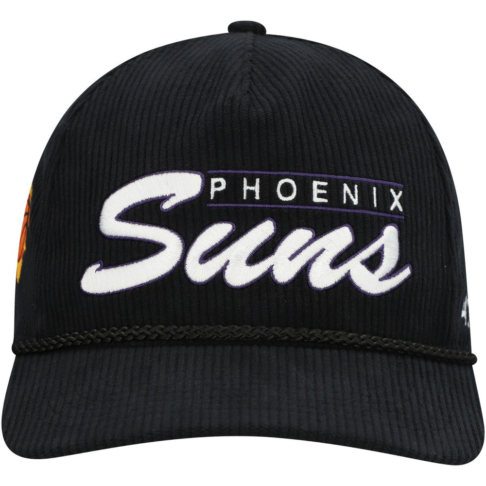 Phoenix Suns '47 Double Header Sidepatch Cord Hitch Adjustable Hat Black - 47 brand outlet