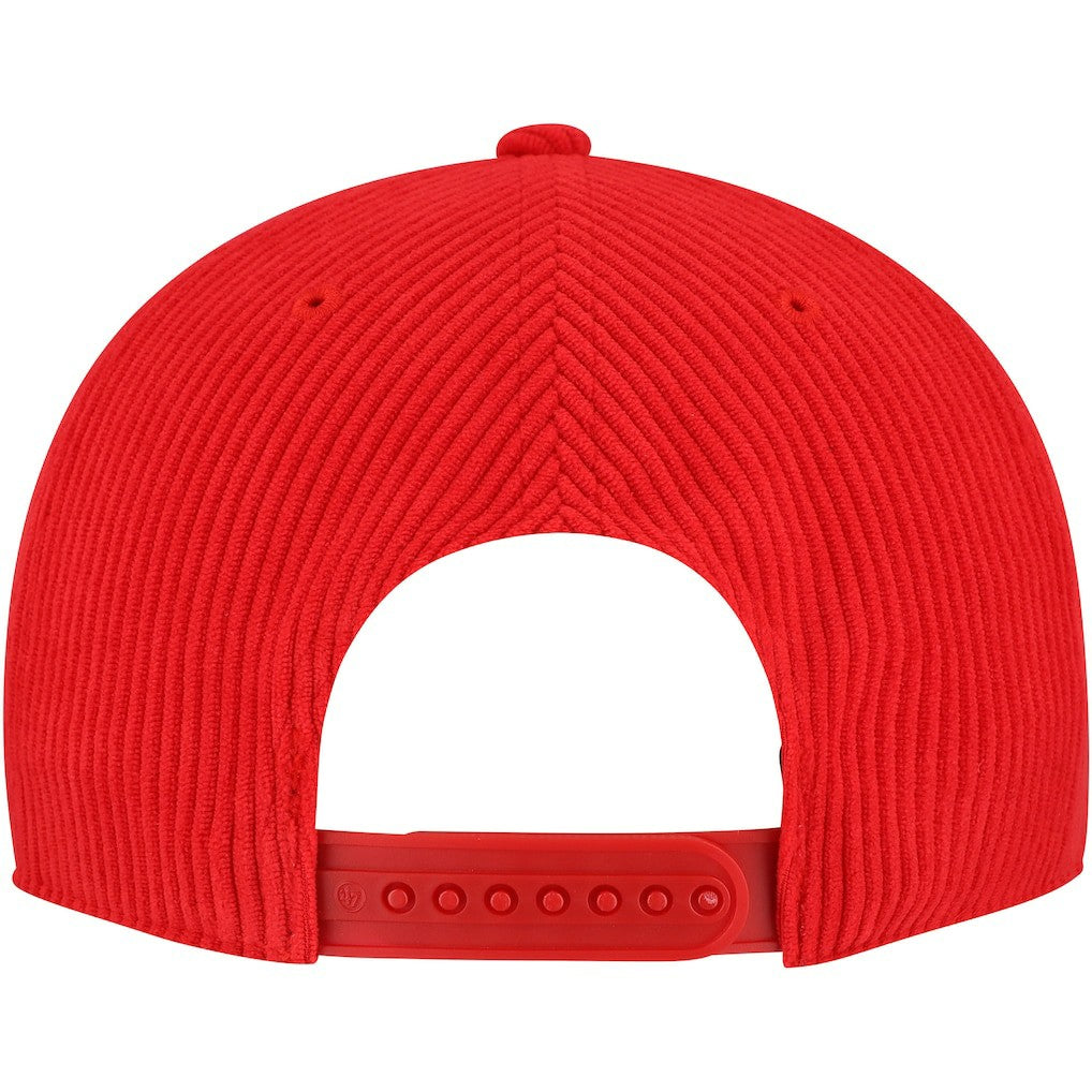 Chicago Bulls '47 Double Header Sidepatch Cord Hitch Adjustable Hat Red - 47 brand