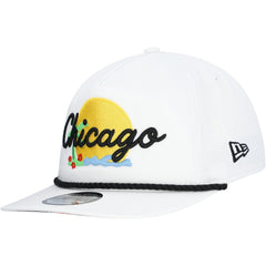 Chicago Bulls Island Oasis Golfer Snapback Hat White - New Era