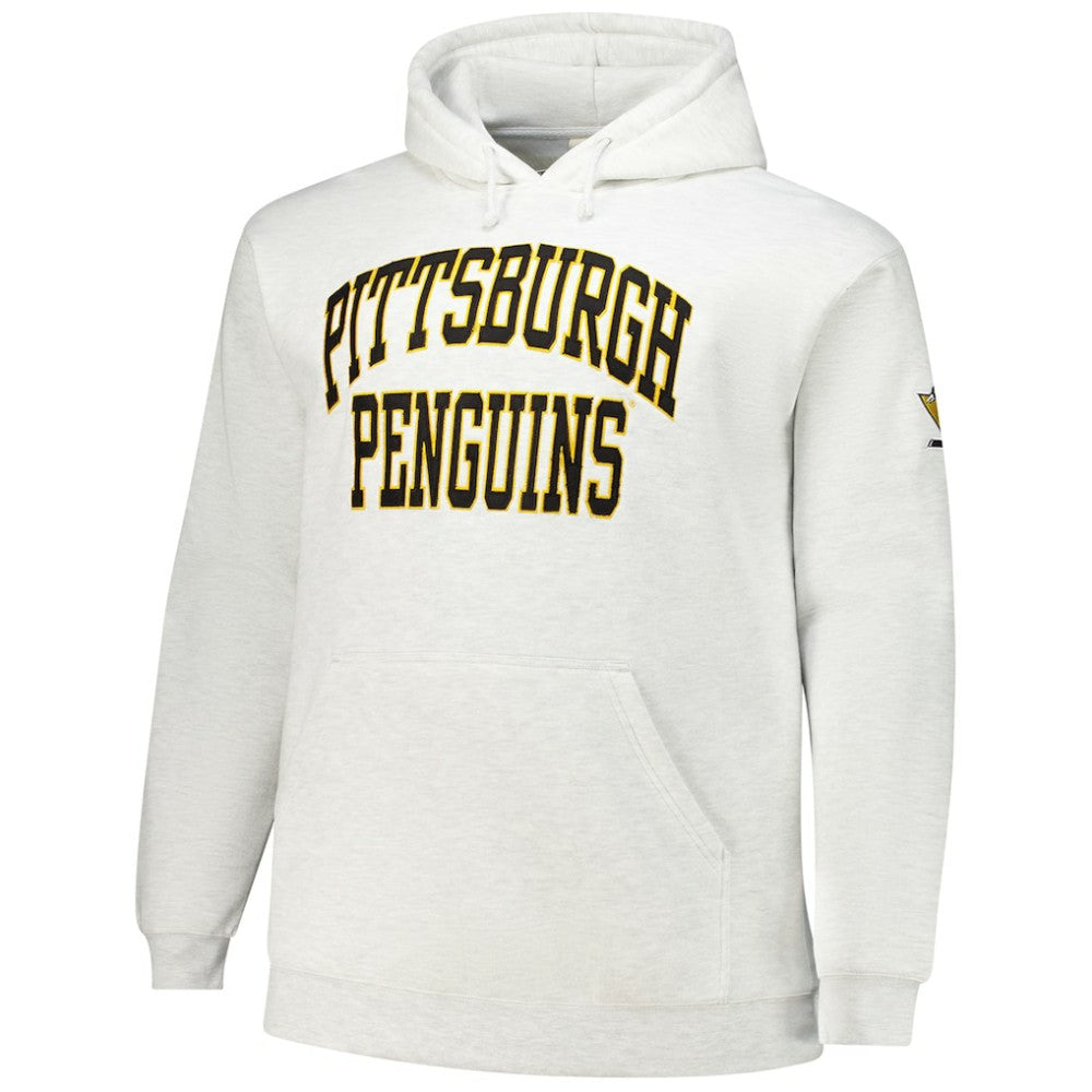 Pittsburgh Penguins Fanatics Big & Tall Fleece Pullover Hoodie - White | US 201302792