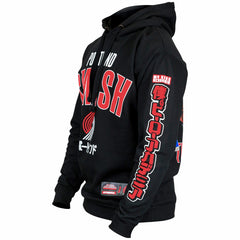 Portland Trail Blazers Hyperfly Unisex NBA x My Hero Academia All Might Smash Pullover Hoodie Black outlet