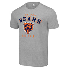 Chicago Bears Starter Logo T-Shirt - Heather Gray T-shirts