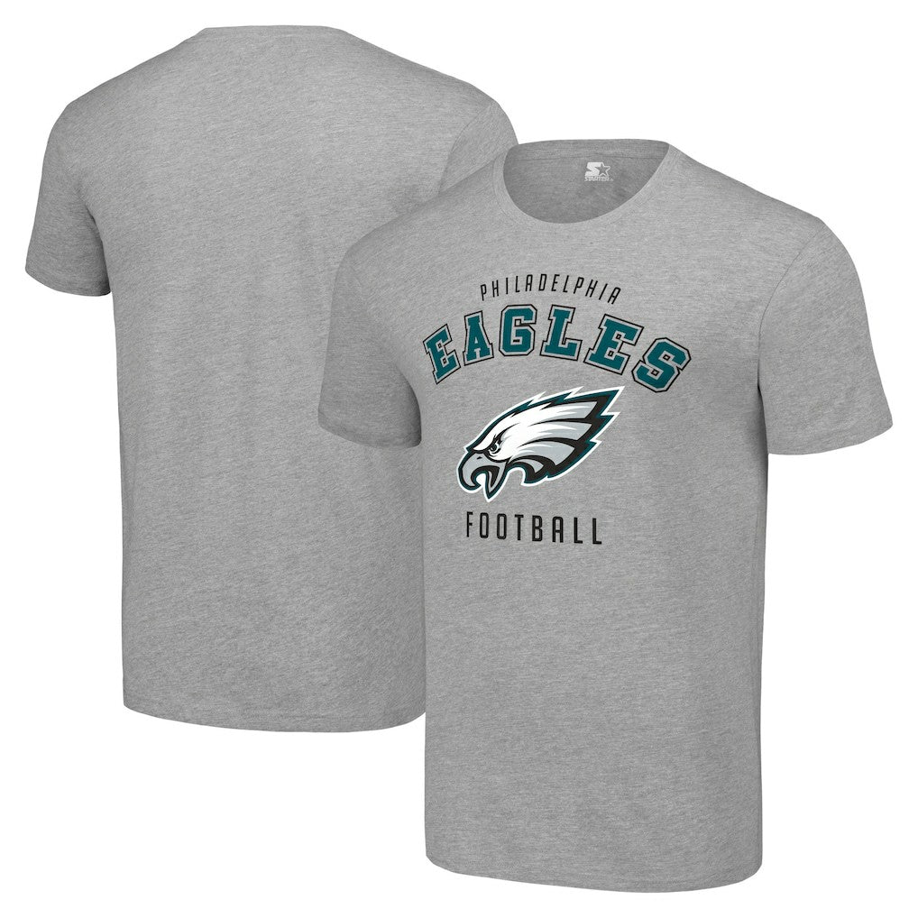 Philadelphia Eagles Starter Logo T-Shirt - Heather Gray T-shirts