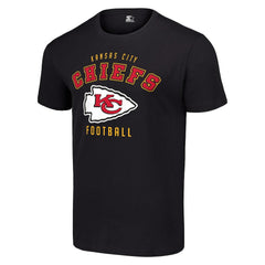 Kansas City Chiefs Starter Logo T-Shirt - Black T-shirts