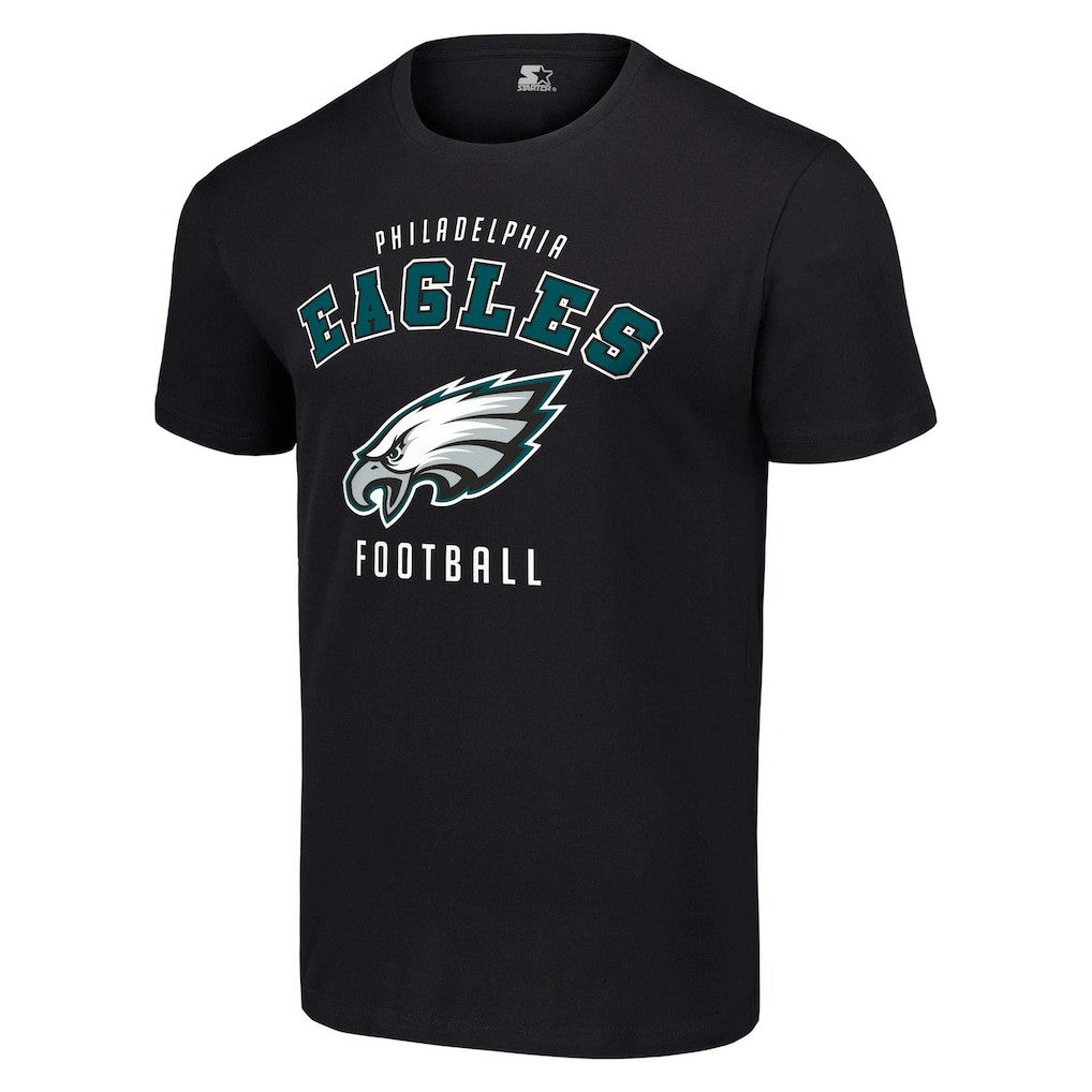 Philadelphia Eagles Starter Logo T-Shirt - Black T-shirts