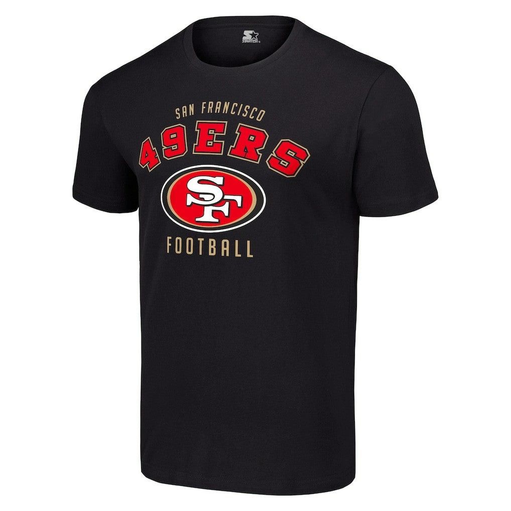 San Francisco 49ers Starter Logo T-Shirt - Black T-shirts