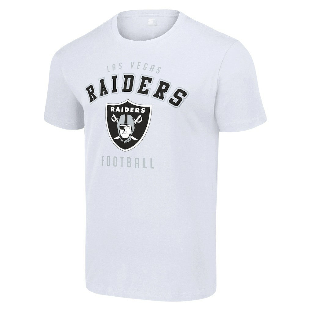 Las Vegas Raiders Starter Logo T-Shirt - White T-shirts