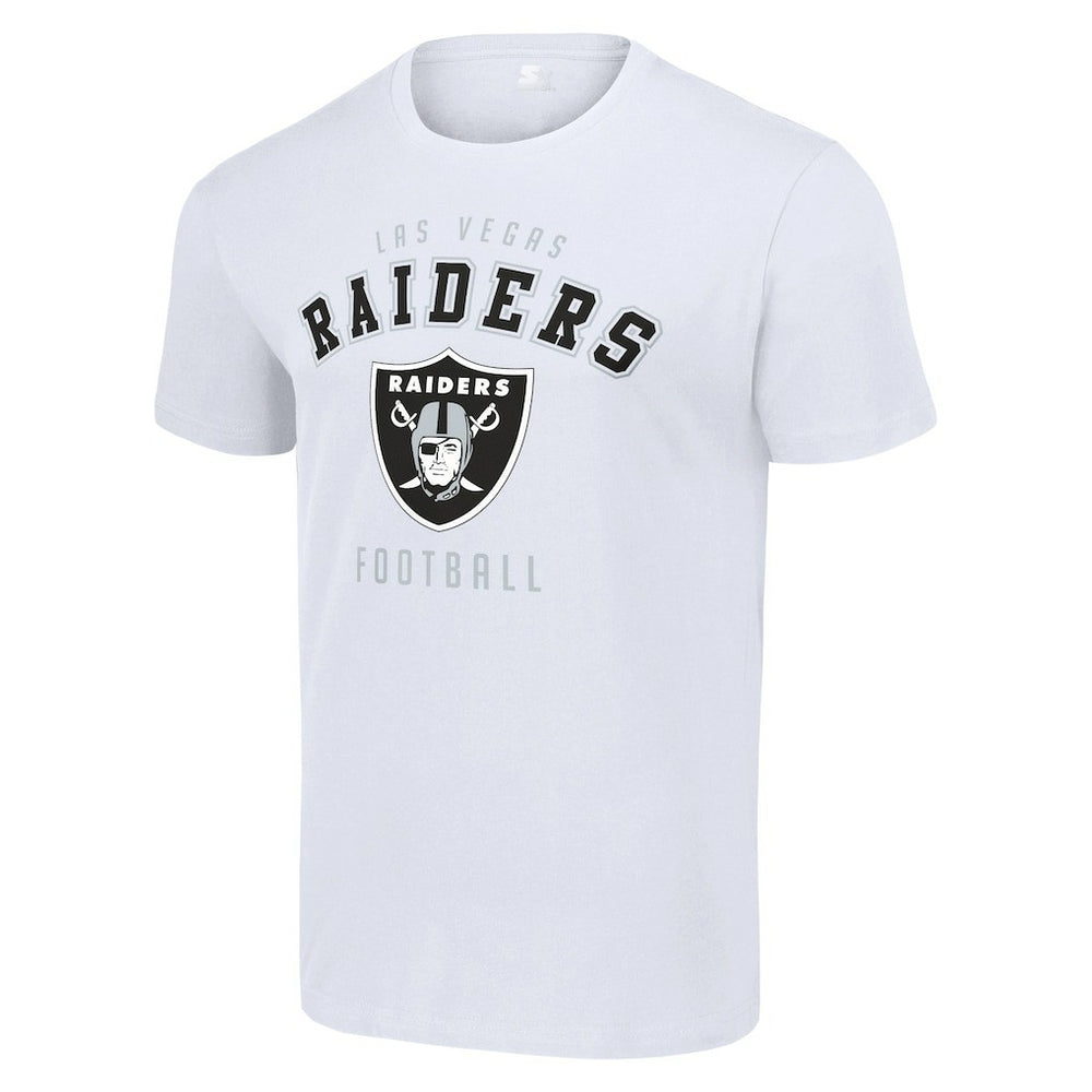 Las Vegas Raiders Starter Logo T-Shirt - White T-shirts