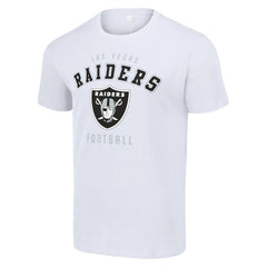 Las Vegas Raiders Starter Logo T-Shirt - White T-shirts