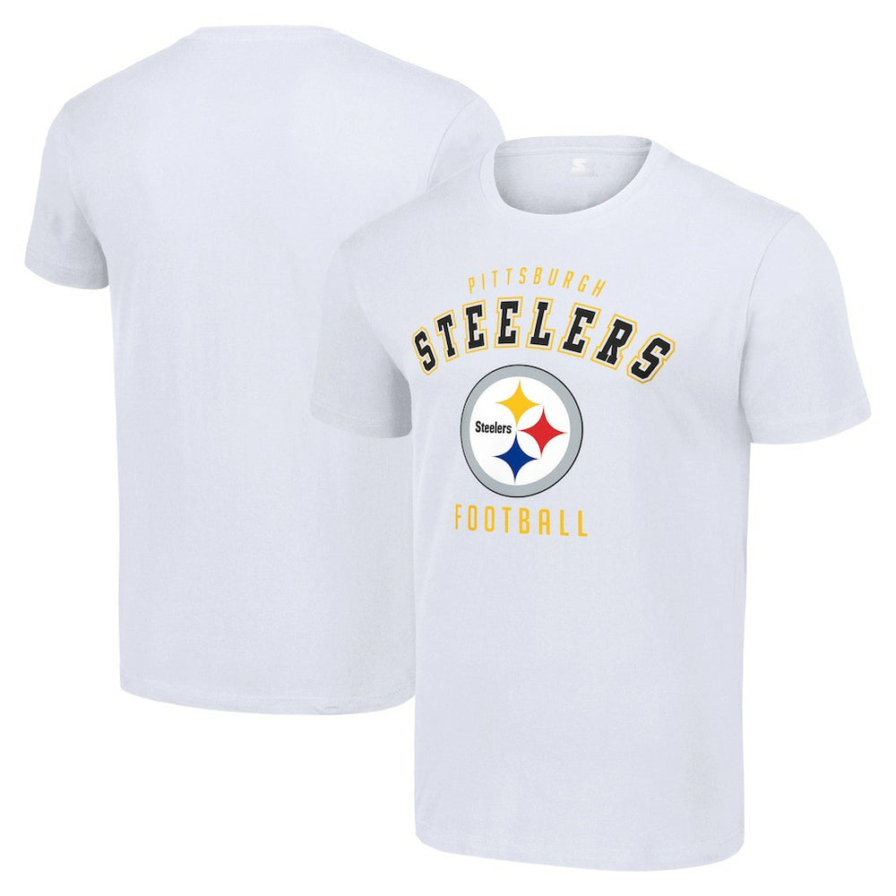 Pittsburgh Steelers Starter Logo T-Shirt - White T-shirts