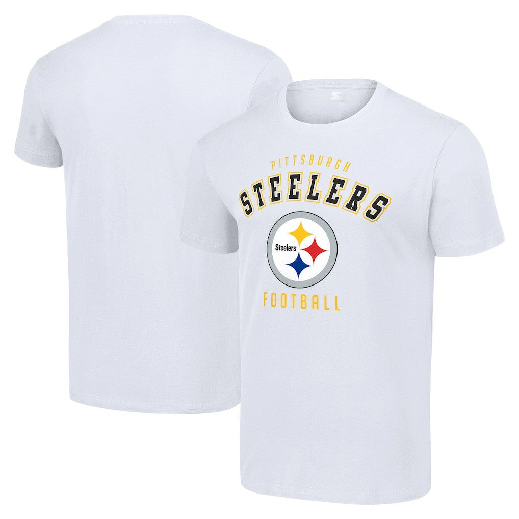 Pittsburgh Steelers Starter Logo T-Shirt - White T-shirts