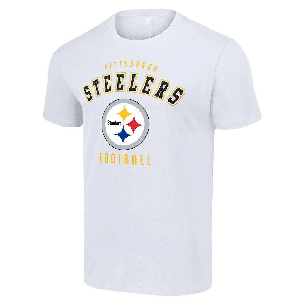 Pittsburgh Steelers Starter Logo T-Shirt - White T-shirts