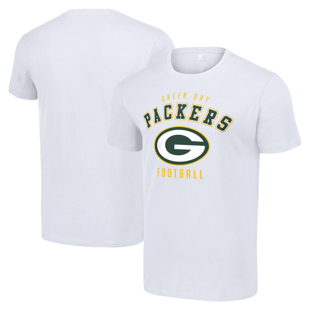 Green Bay Packers Starter Logo T-Shirt - White T-shirts