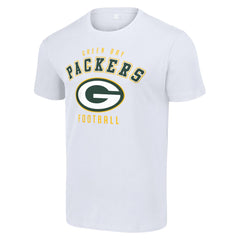 Green Bay Packers Starter Logo T-Shirt - White T-shirts