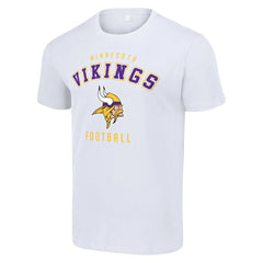 Minnesota Vikings Starter Logo T-Shirt - White T-shirts