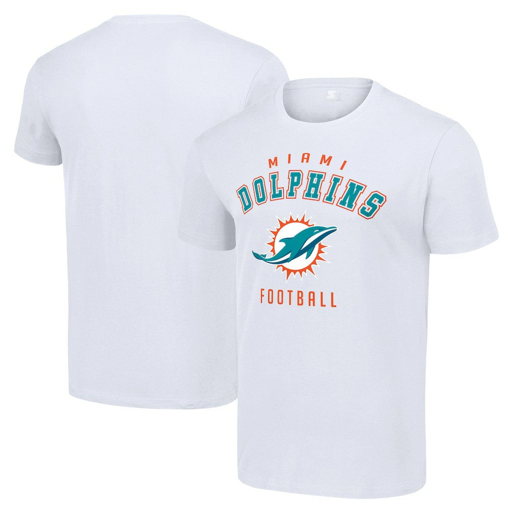 Miami Dolphins Starter Logo T-Shirt - White T-shirts