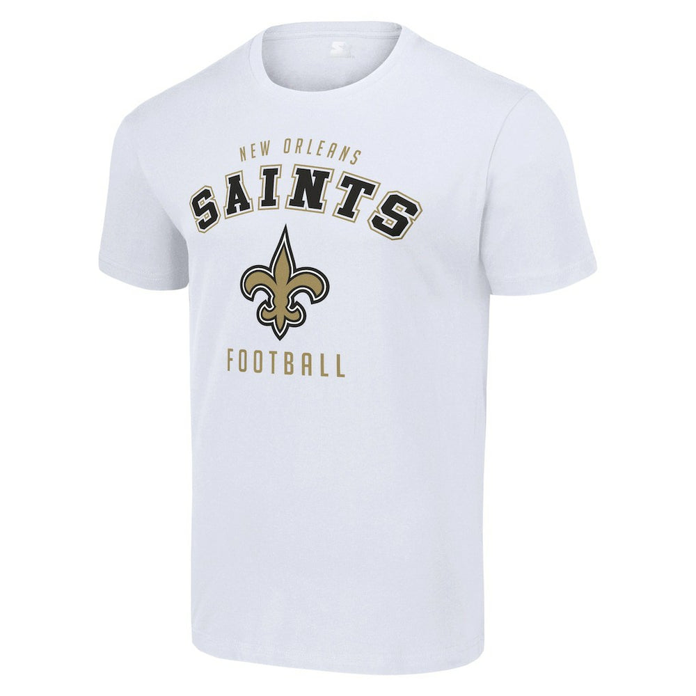 New Orleans Saints Starter Logo T-Shirt - White T-shirts