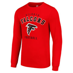 Atlanta Falcons Starter Long Sleeve T-Shirt - Red T-shirts