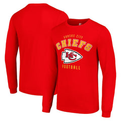 Kansas City Chiefs Starter Long Sleeve T-Shirt - Red T-shirts
