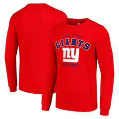 New York Giants Starter Long Sleeve T-Shirt - Red T-shirts