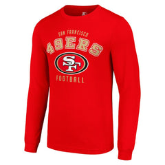 San Francisco 49ers Starter Long Sleeve T-Shirt - Scarlet T-shirts