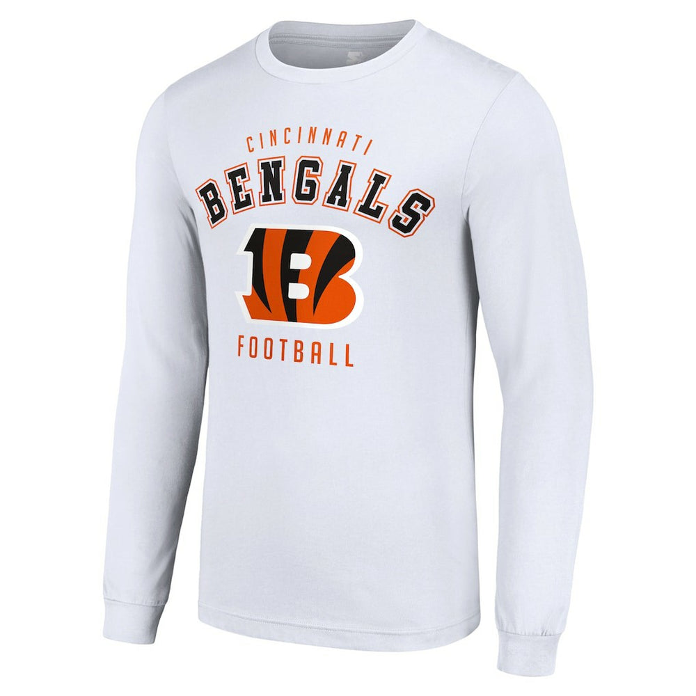 Cincinnati Bengals Starter Long Sleeve T-Shirt - White T-shirts