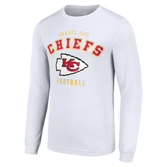 Kansas City Chiefs Starter Long Sleeve T-Shirt - White T-shirts
