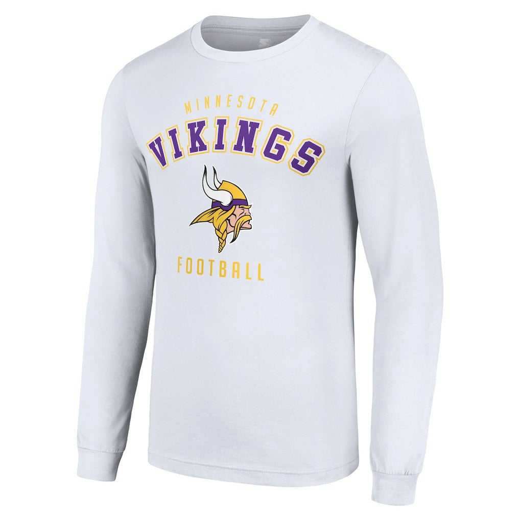 Minnesota Vikings Starter Long Sleeve T-Shirt - White T-shirts