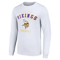 Minnesota Vikings Starter Long Sleeve T-Shirt - White T-shirts