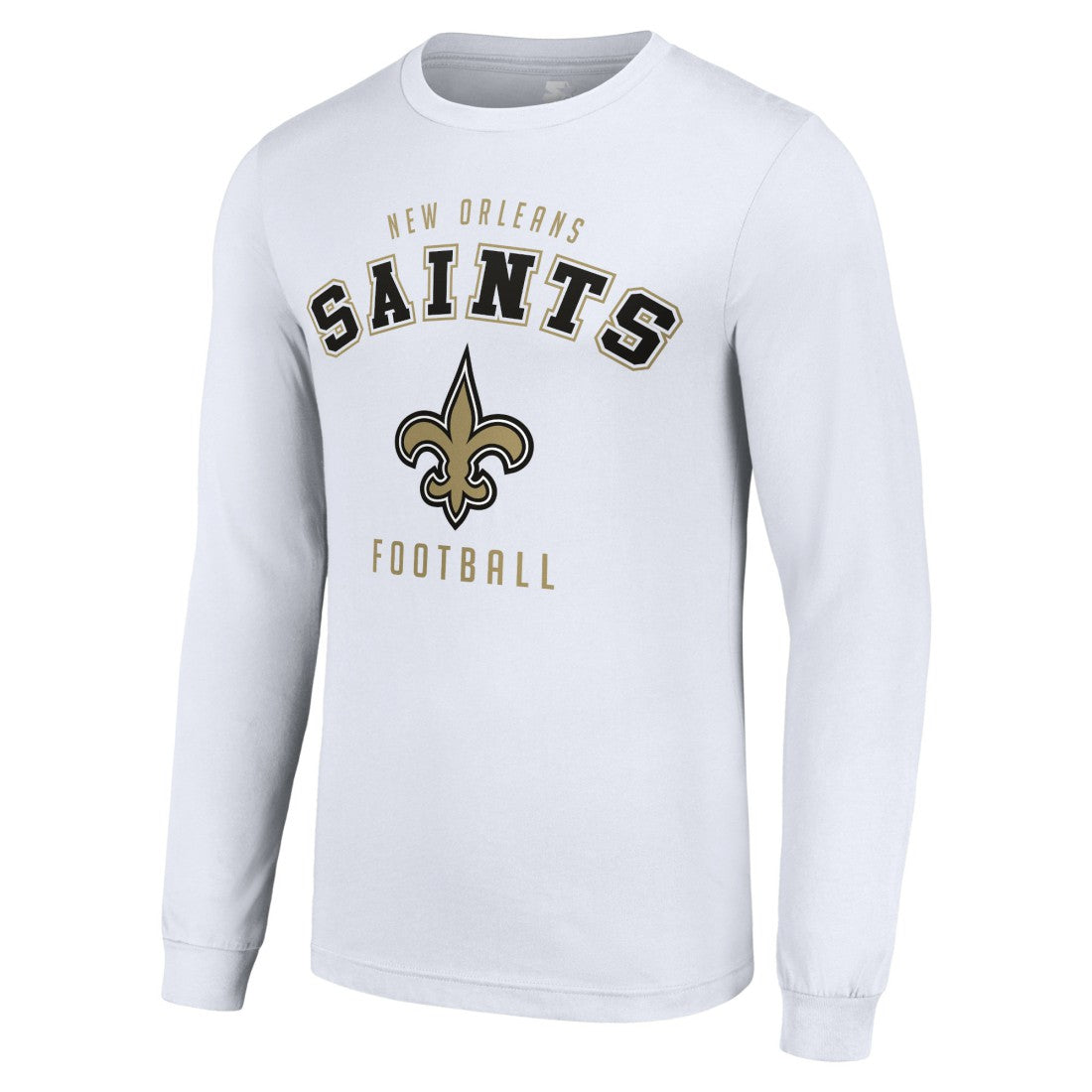 New Orleans Saints Starter Long Sleeve T-Shirt - White T-shirts