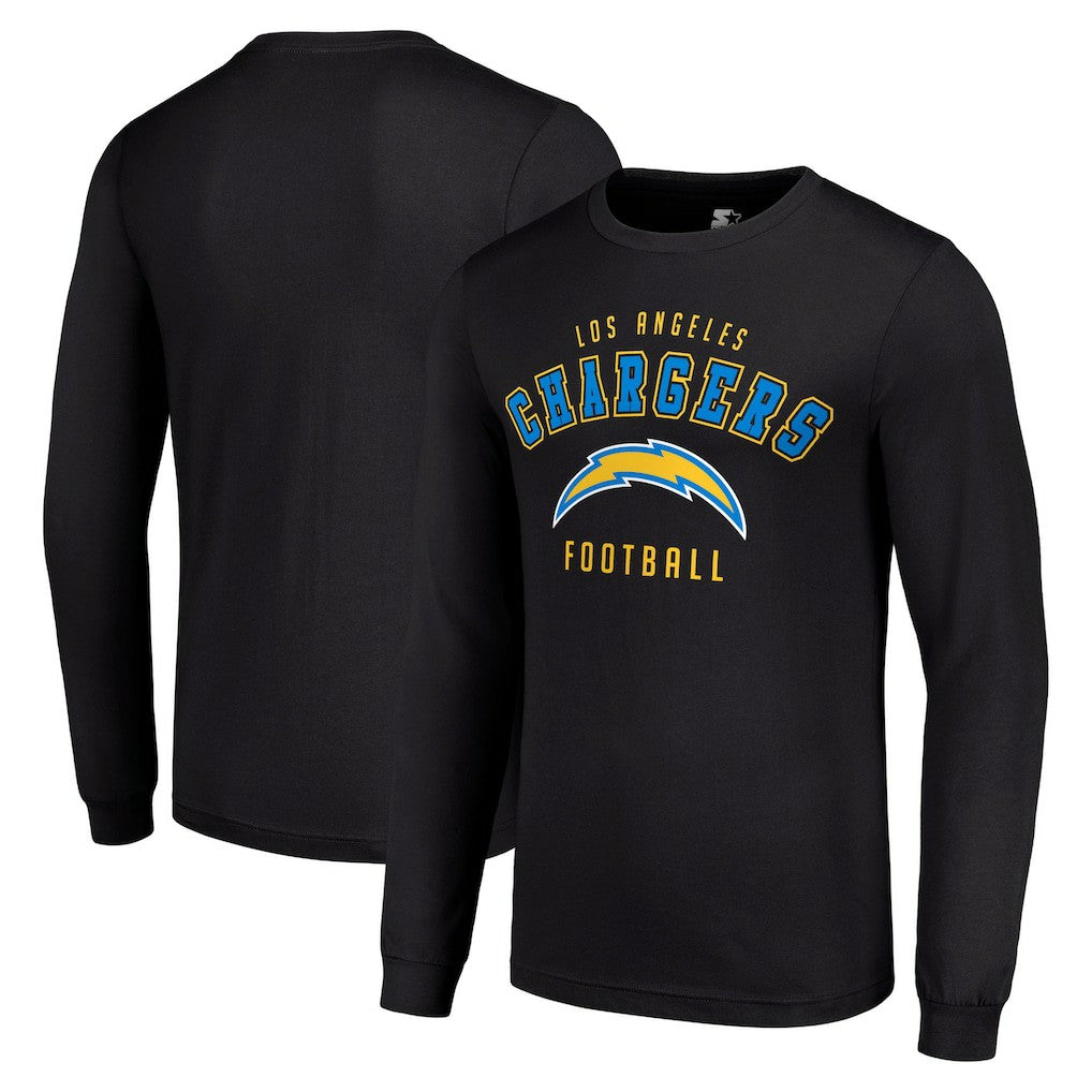 Los Angeles Chargers Starter Long Sleeve T-Shirt - Black T-shirts